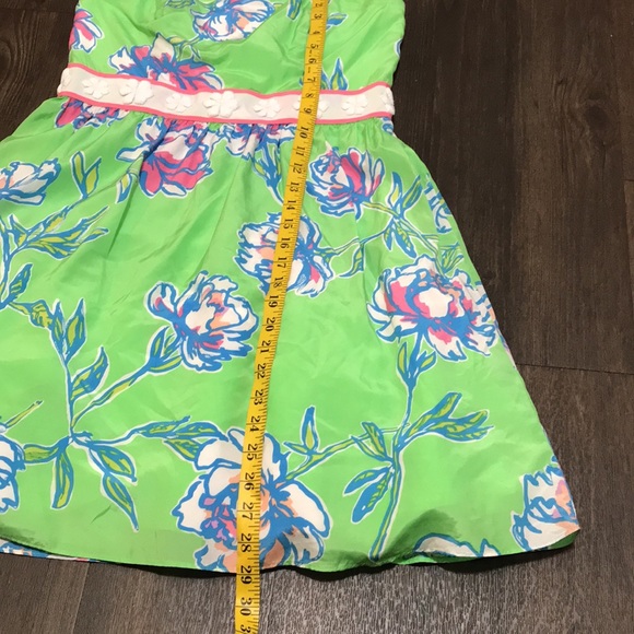 Lilly Pulitzer Langley Strapless Beaded Silk Blend Fit & Flare Mini Dress - 6 - Picture 7 of 11